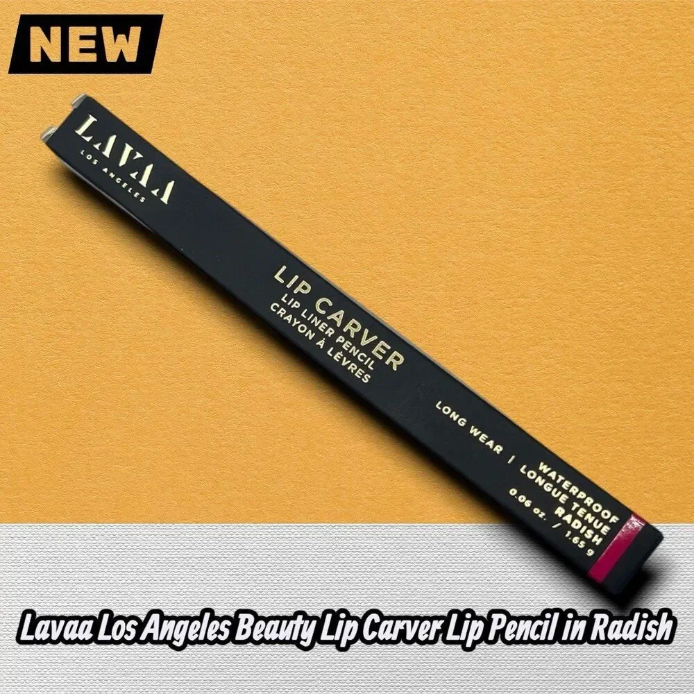 New Lavaa Los Angeles Lip Carver Lip Pencil in Radish